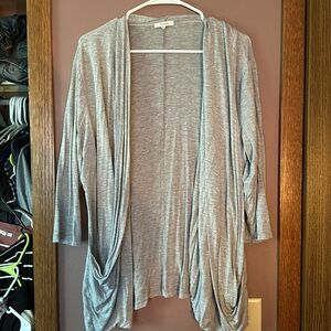 Maurice’s Size 1 Gray color Cardigan with pockets